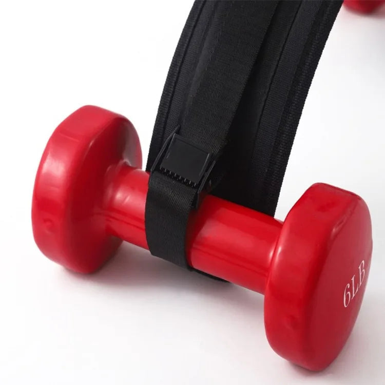Dumbbell Exercise Belt Hip Thrust Weight-Bearing For Effective Glute Bridge Workout Waist Weight Training Kettlebells