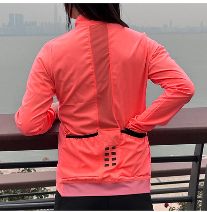 WOSAWE Cycling Team Ultralight MTB Bike Jackets Casual Women's Windbreaker Anti-UV Riding Jacket Bicycle Clothing