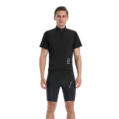 WOSAWE Lightweight Cycling Vest Men Women Reflective Windproof MTB Bike Windbreaker Mesh Back Running Gilet Wind Vest Jacket
