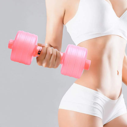 1kg Gym Weight Loss Exercise Women Comprehensive Home Water Dumbbells for Fitness Aquatic Barbell Portable Fitness Equipment
