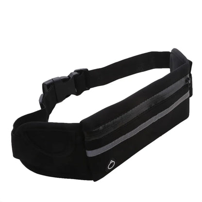 Sport Running Waist Bag For Women Men Comfortable Gym Fanny Bag Safty Tape Cycling Phone Case Running Belt