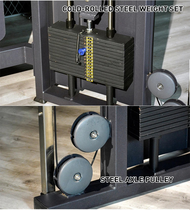 Professional Gym Fitness Cable Crossover Machine Trainer Smith Machine Strength Training Multi-Gym Equipment Legs Exercise