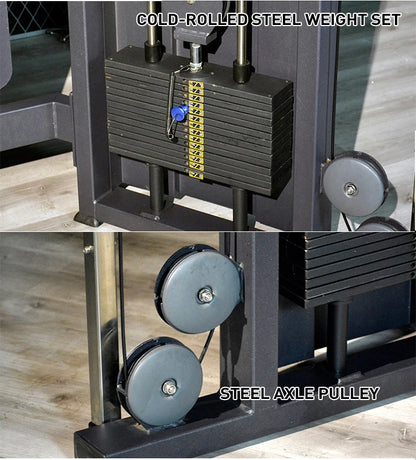 Professional Gym Fitness Cable Crossover Machine Trainer Smith Machine Strength Training Multi-Gym Equipment Legs Exercise